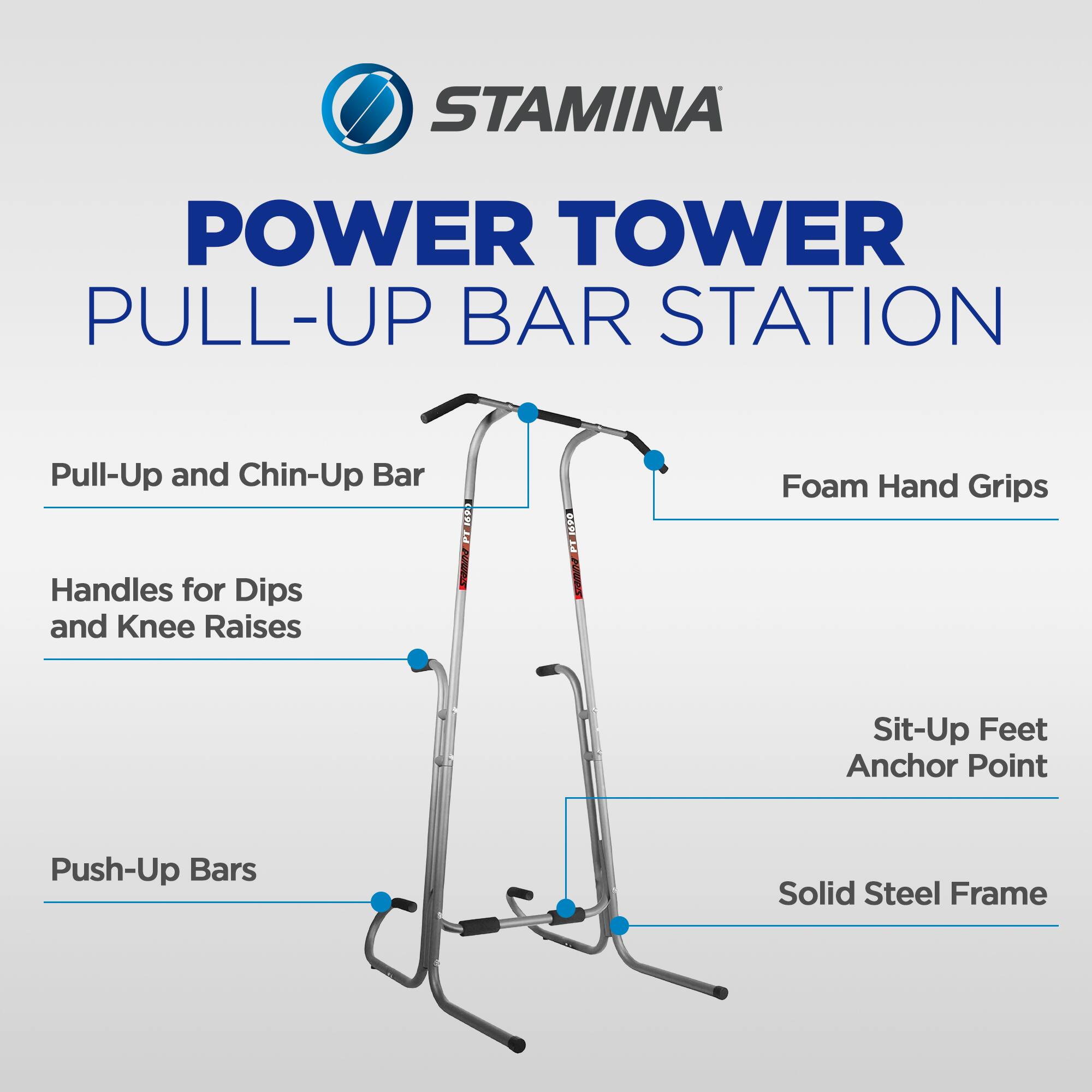 Stamina Products 50 1690 Gray 50-1690 - Best Buy