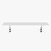Front. Arozzi - Desk Riser - Large - White.