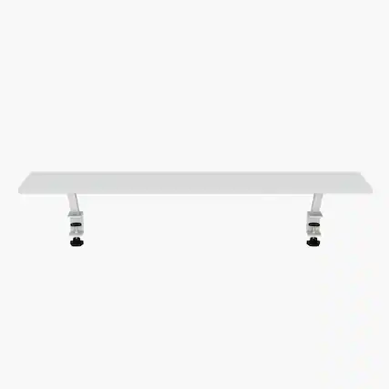 Front. Arozzi - Desk Riser - Large - White.
