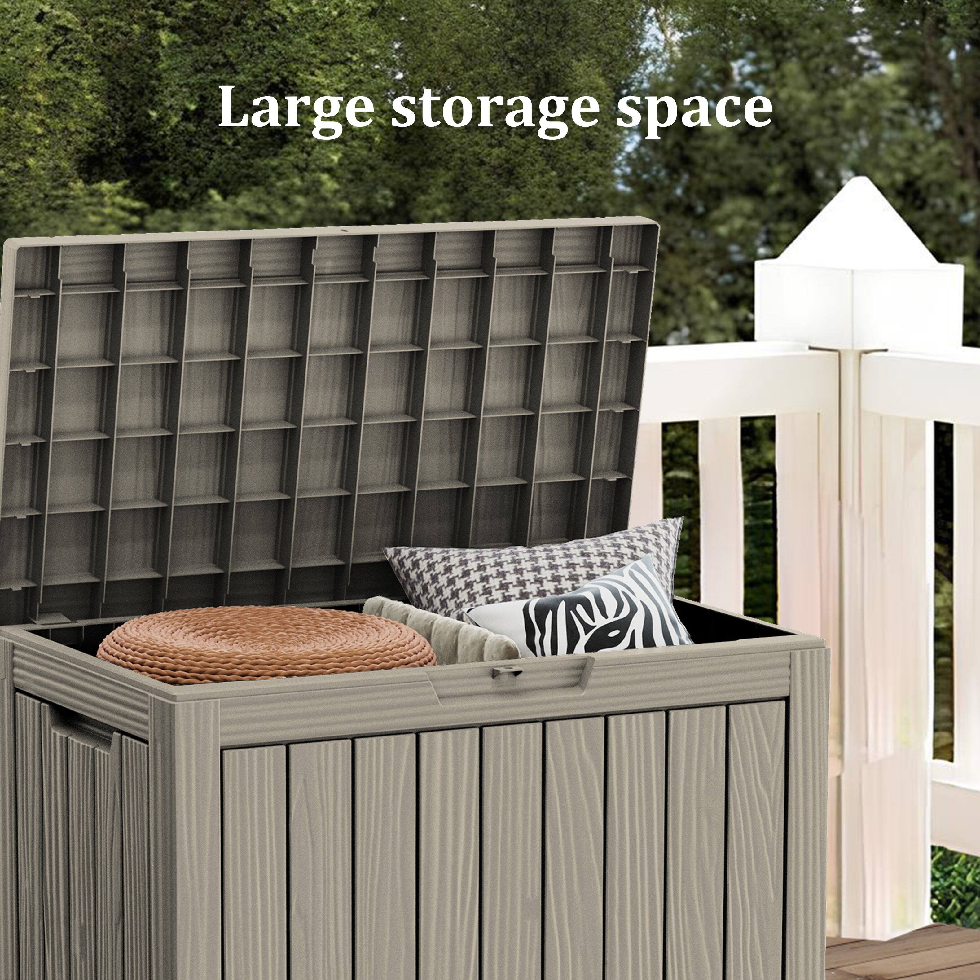 Large storage space
