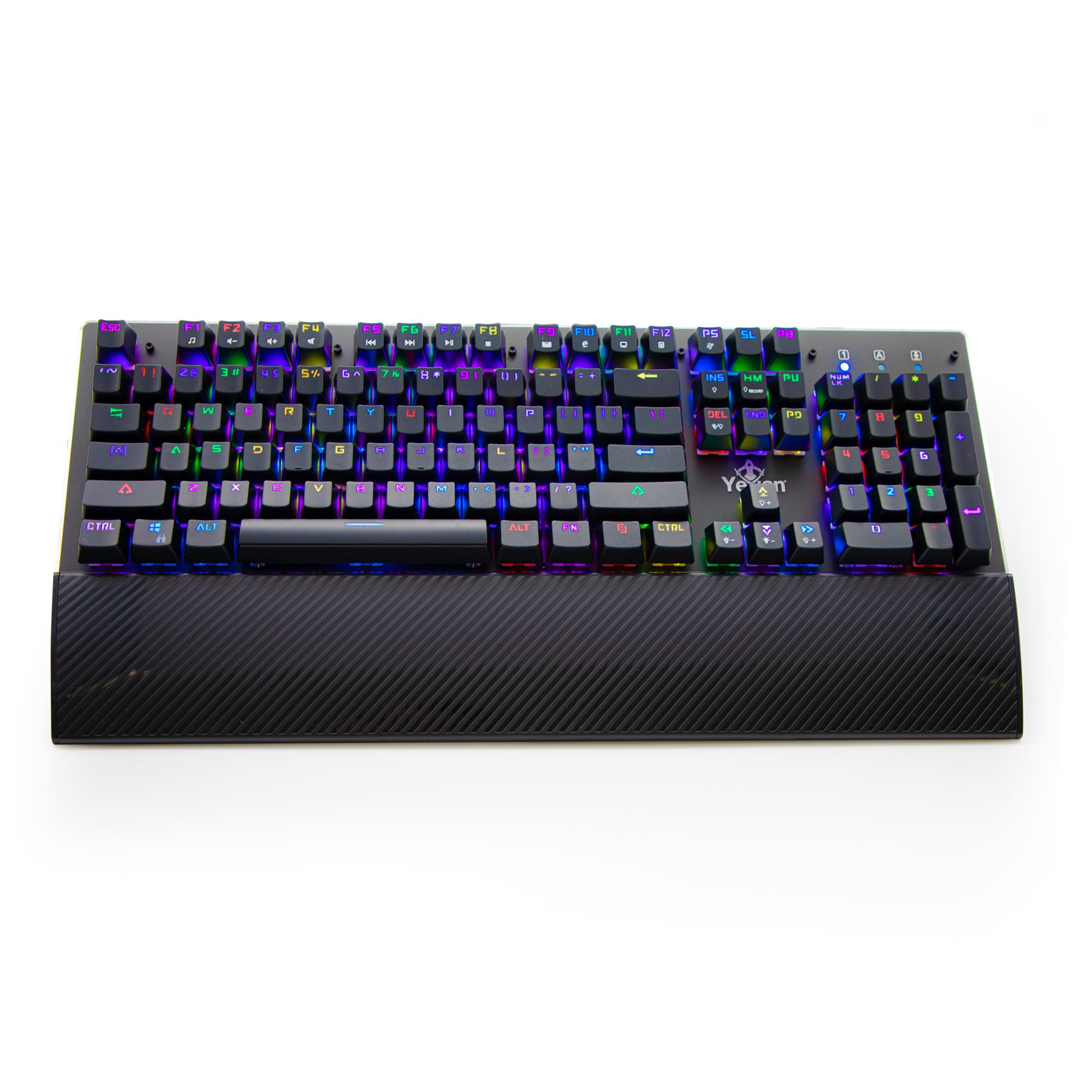 YEYIAN - Gaming Keyboard. Mechanical, 104 Keys full size, Model: YAT1803EN - Black