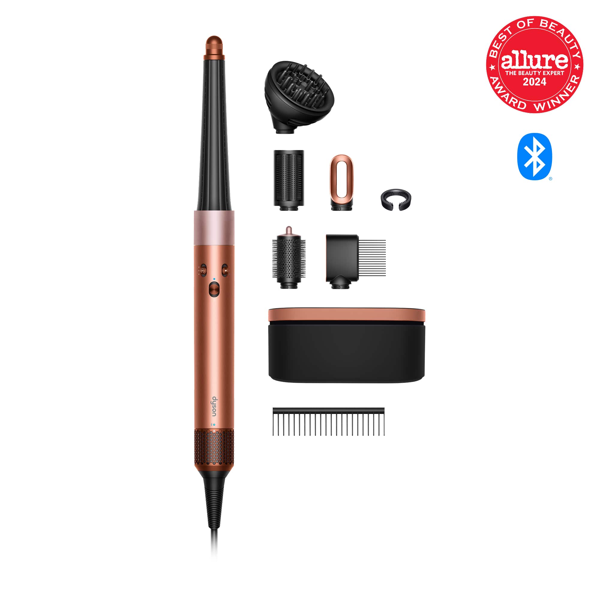 Special edition Dyson Airwrap i.d. Hair Dryer For Curly+Coily Hair - Amber Silk