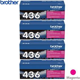 Brother - Super High-yield Toner Cartridge Magenta 4 Pack Bundle