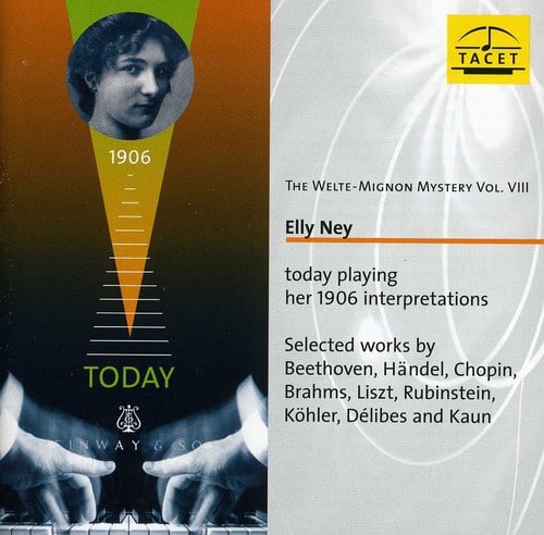 Elly Ney - Welte-Mignon Mystery 8: Elly Ney   - COMPACT DISCS [CD] price history on PriceWatchPro