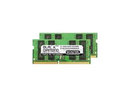 Black Diamond - memory 32gb (2 x 16gb) 260-pin ddr4 so-dimm ddr4 2400 (pc4 19200)