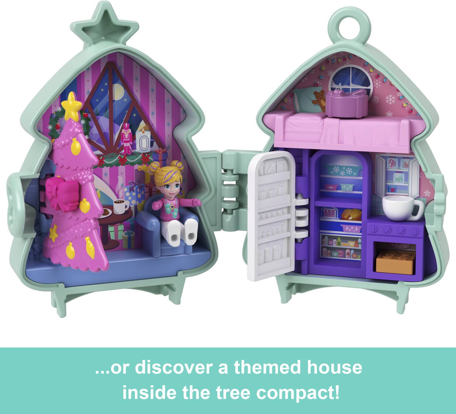 ...or discover a themed house inside the tree compact!