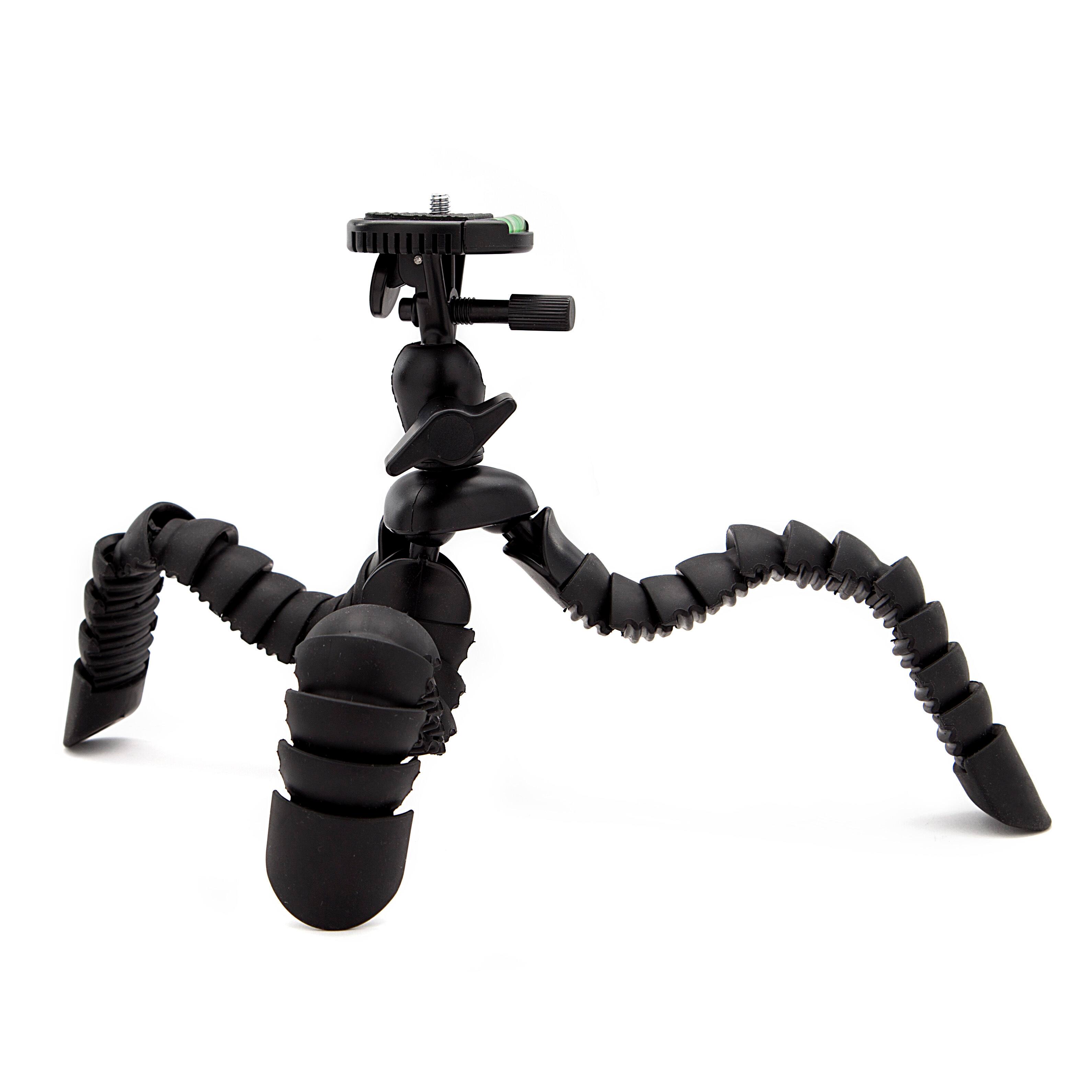 Back. Ricoh - Ricoh Theta Z1 360 Camera with 51GB Internal Storage with 10-Inch Spider Tripod.