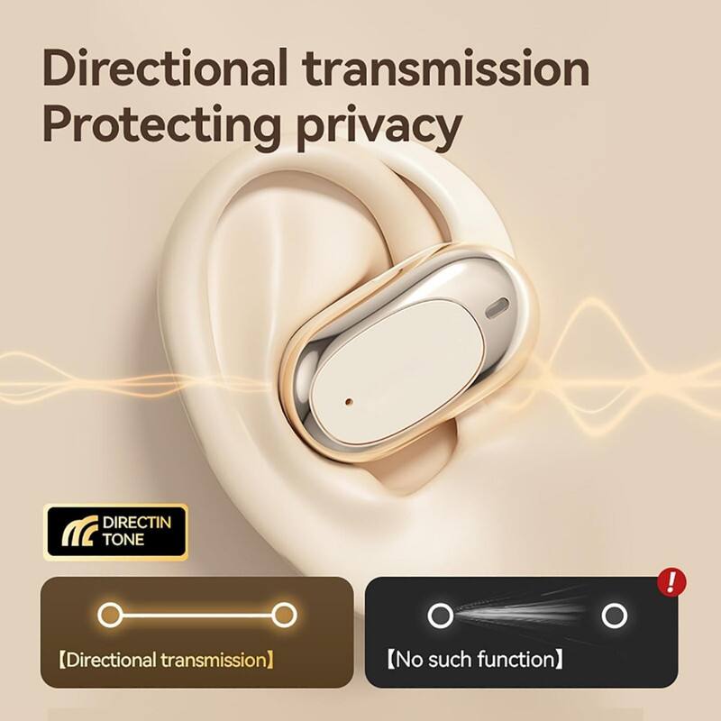 RISOKEYS Wireless Bluetooth Headphones Bone Conduction, Noise ...