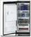 Alt View Standard 3. LG - Panorama 24.7 Cu. Ft. Side-by-Side Refrigerator with Bottom-Mount Freezer - Stainless-Steel.