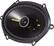 Left. KICKER - CS68 6" x 8" Coaxial Speakers with Polypropylene Cones (Pair) - Black.