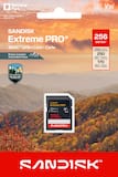 SANDISK - 256GB Extreme PRO SDXC UHS-I Memory Card: National Park Foundation Edition, R/W up to 250/170MB/s