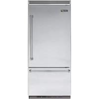 Viking - Professional 5 Series Quiet Cool 20.4 Cu. Ft. Bottom-Freezer Built-In Refrigerator - Stainless Steel - Front_Zoom