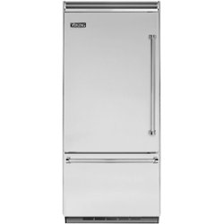 Viking - Professional 5 Series Quiet Cool 20.4 Cu. Ft. Bottom-Freezer Built-In Refrigerator - Stainless steel - Front_Zoom