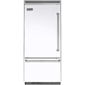 Front Zoom. Viking - Professional 5 Series Quiet Cool 20.4 Cu. Ft. Bottom-Freezer Built-In Refrigerator - White.