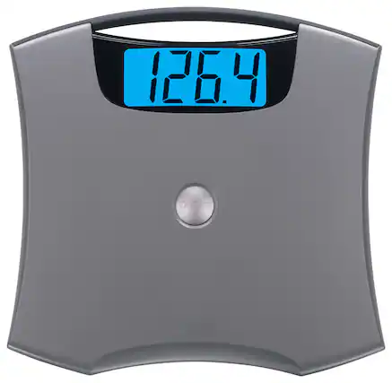 Angle. Taylor - Digital Electronic Bath Scale - Silver.
