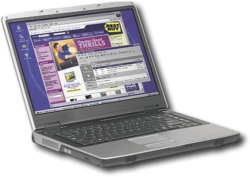 Angle Standard. Gateway - Notebook with AMD Turion™ 64.