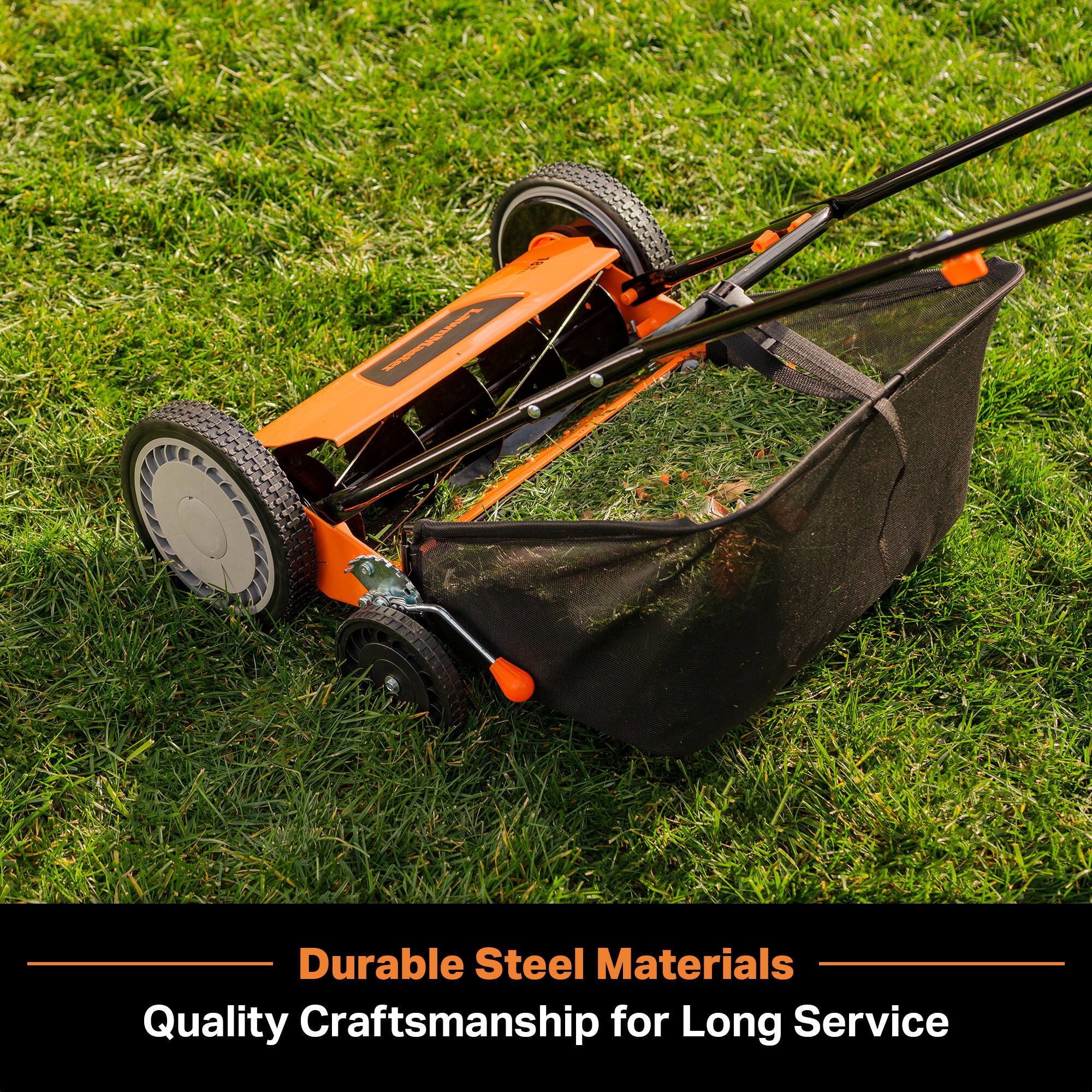LawnMaster  
Durable Steel Materials  
Quality Craftsmanship for Long Service