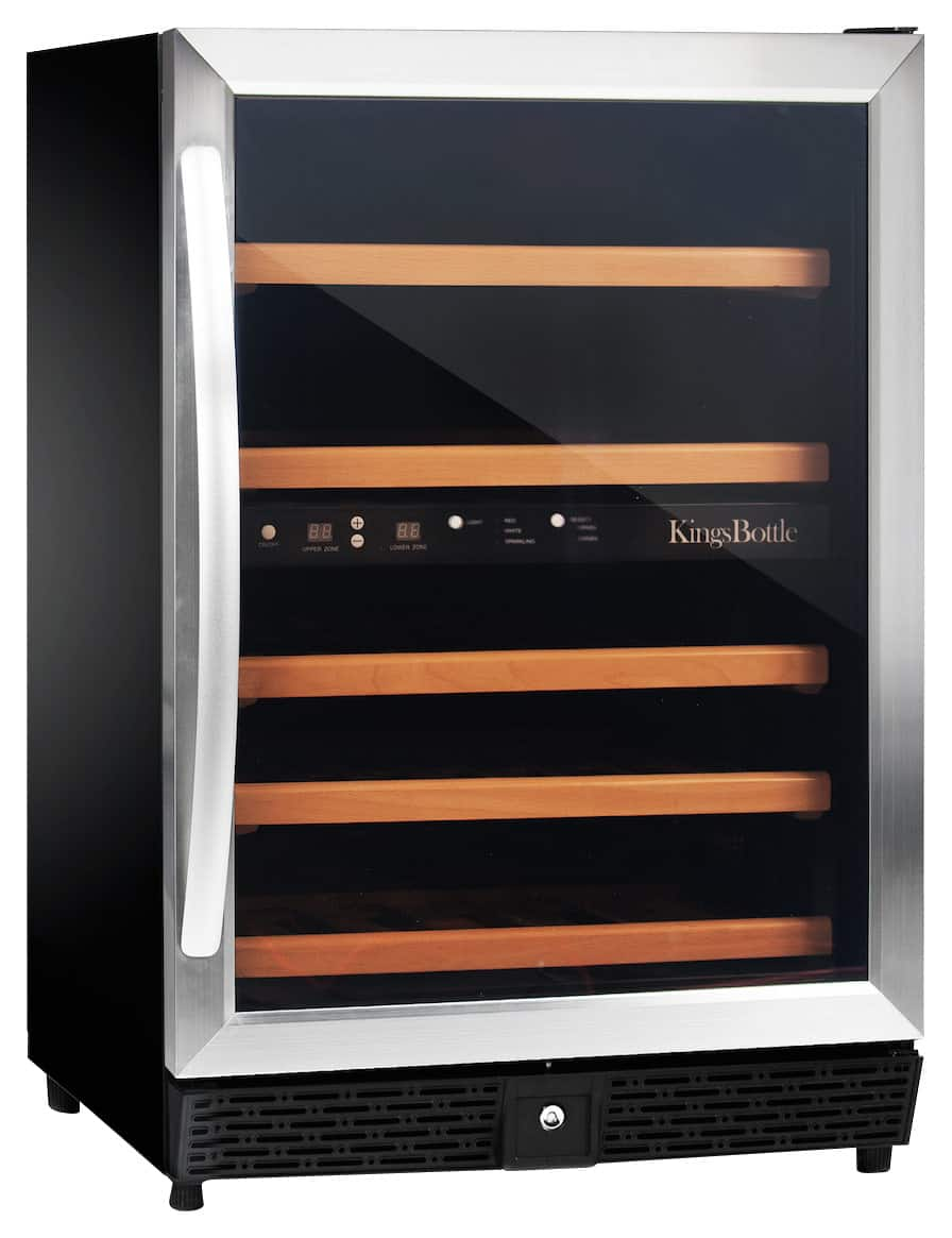 Customer Reviews: KingsBottle 50-Bottle Wine Cooler Stainless Steel KBU ...