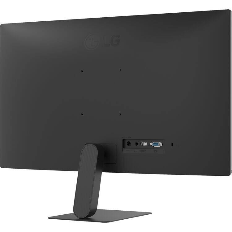 Back. LG - LG 24U411AB 24 inch IPS FHD 120Hz HDR10 Flicker Safe Monitor with Slim Stand - black.