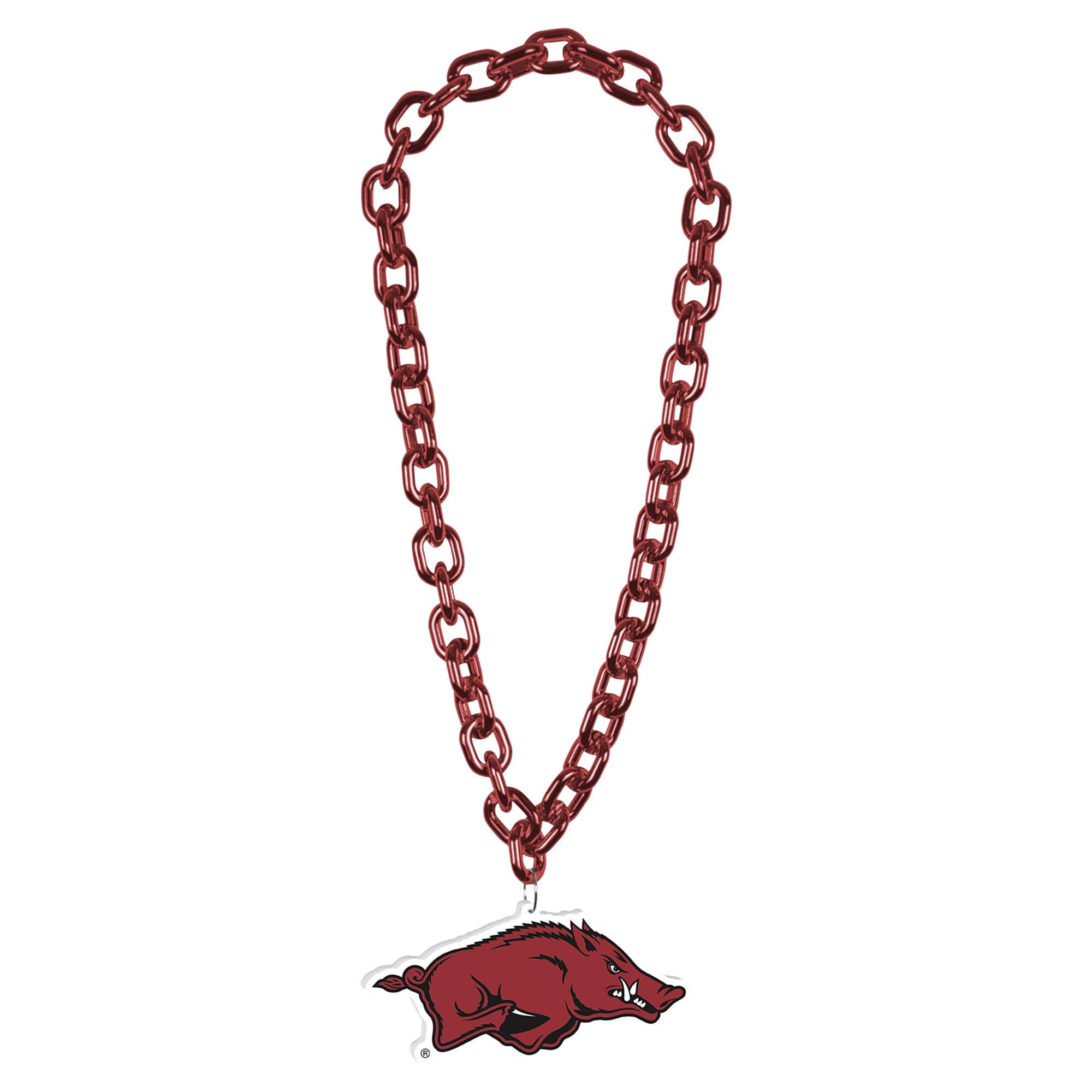 WinCraft - Arkansas Razorbacks Big Chain Logo Necklace - Multicolor price history on PriceWatchPro