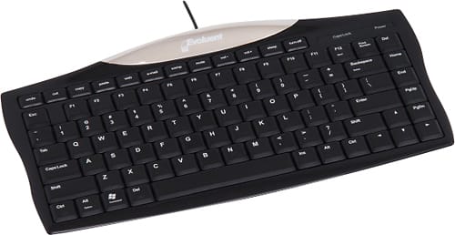 Front. Prestige - Compact USB Keyboard - Black.