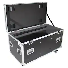 ProX - XS-UTLD1 Large Utility Case with Divider and 4" Caster Wheels