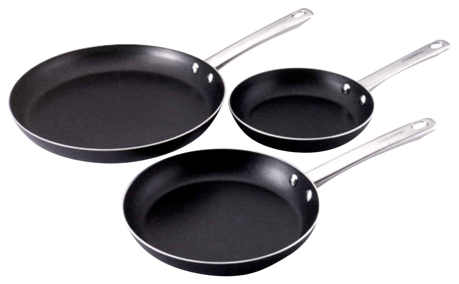 UPC 631899200655 product image for Farberware - Kitchen Ease Skillet Set - Black | upcitemdb.com