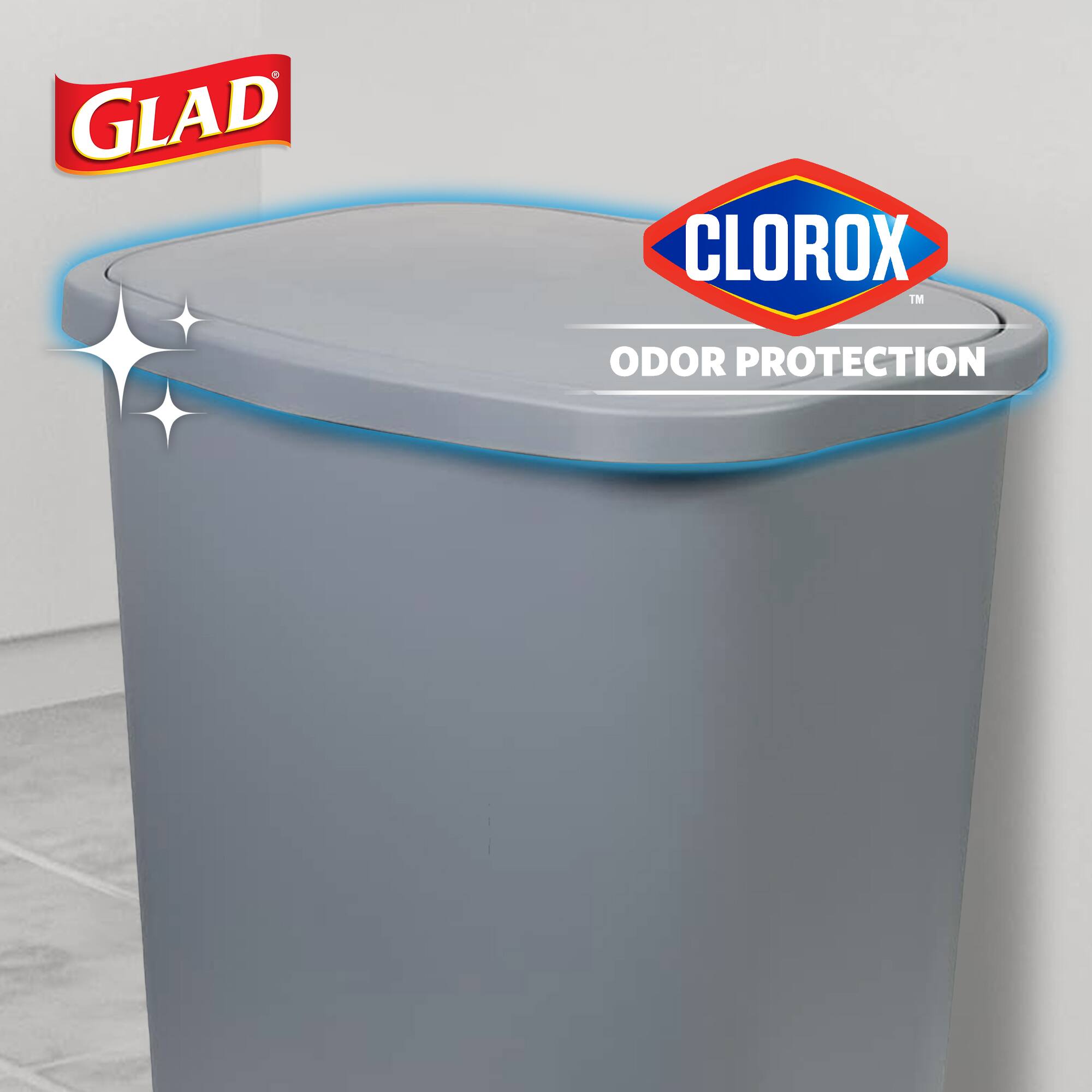 GLAD CLOROX ODOR PROTECTION