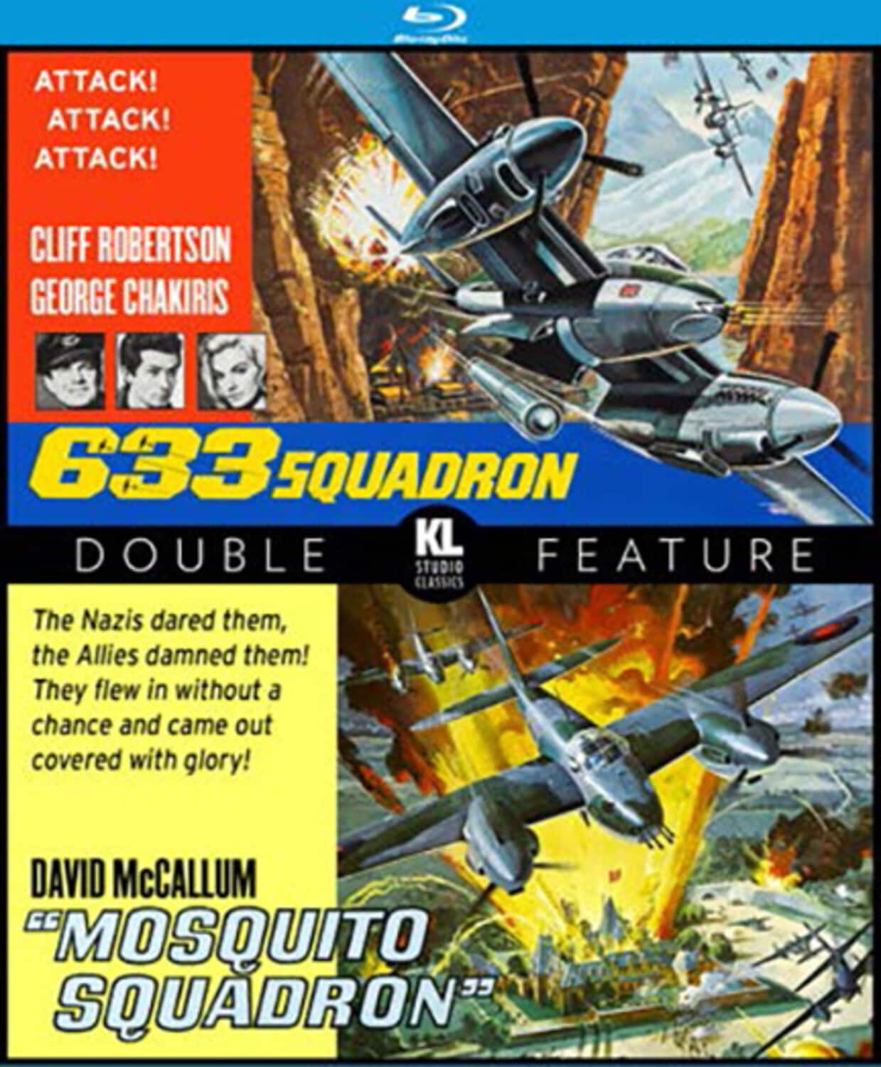 633 Squadron / Mosquito Squadron  - BLU-RAY