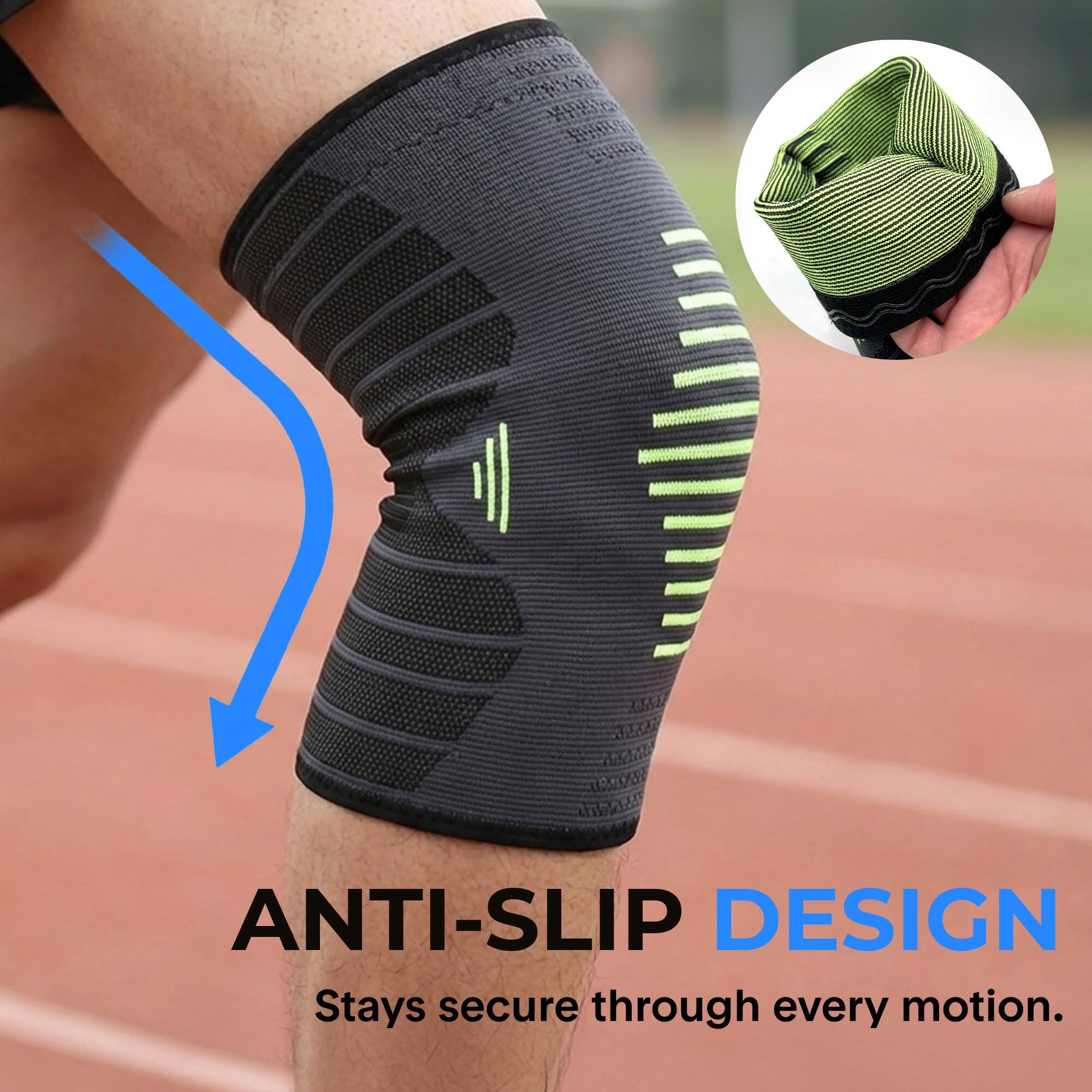 ANTI-SLIP DESIGN  
Stays secure through every motion.