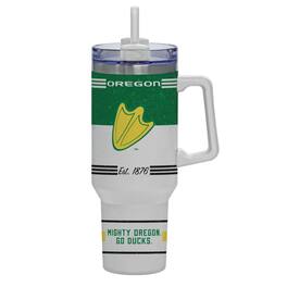 Indigo Falls - Oregon Ducks 40oz. Rocky Vintage Tumbler - White
