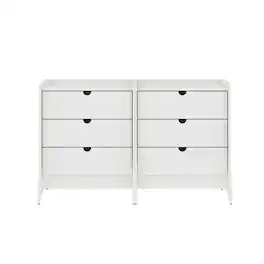 Manhattan Comfort - Coney Mid-Century Modern 28" Nightstand - Set of 2 - White