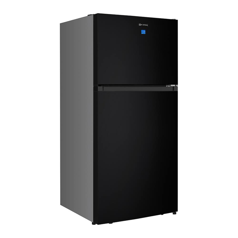 Alt View 3. Verona - Verona 30 in. Top Freezer Refrigerator with 18.1 cu. ft. Storage Capacity (Black) - Black.