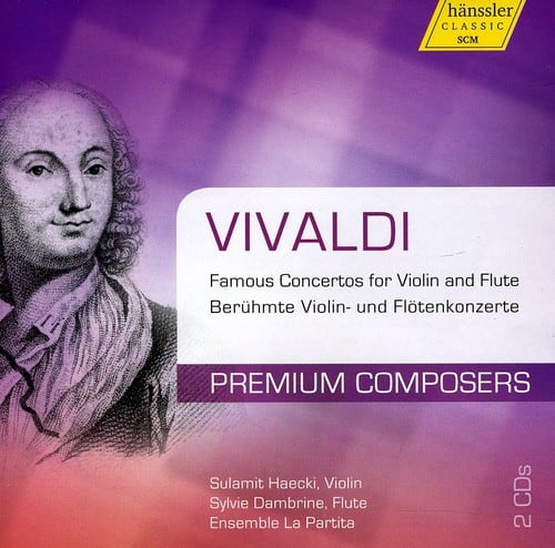 Sylvie Dambrine - Premium Composers: Famous Ctos for Violin & Flute  - COMPACT DISCS
