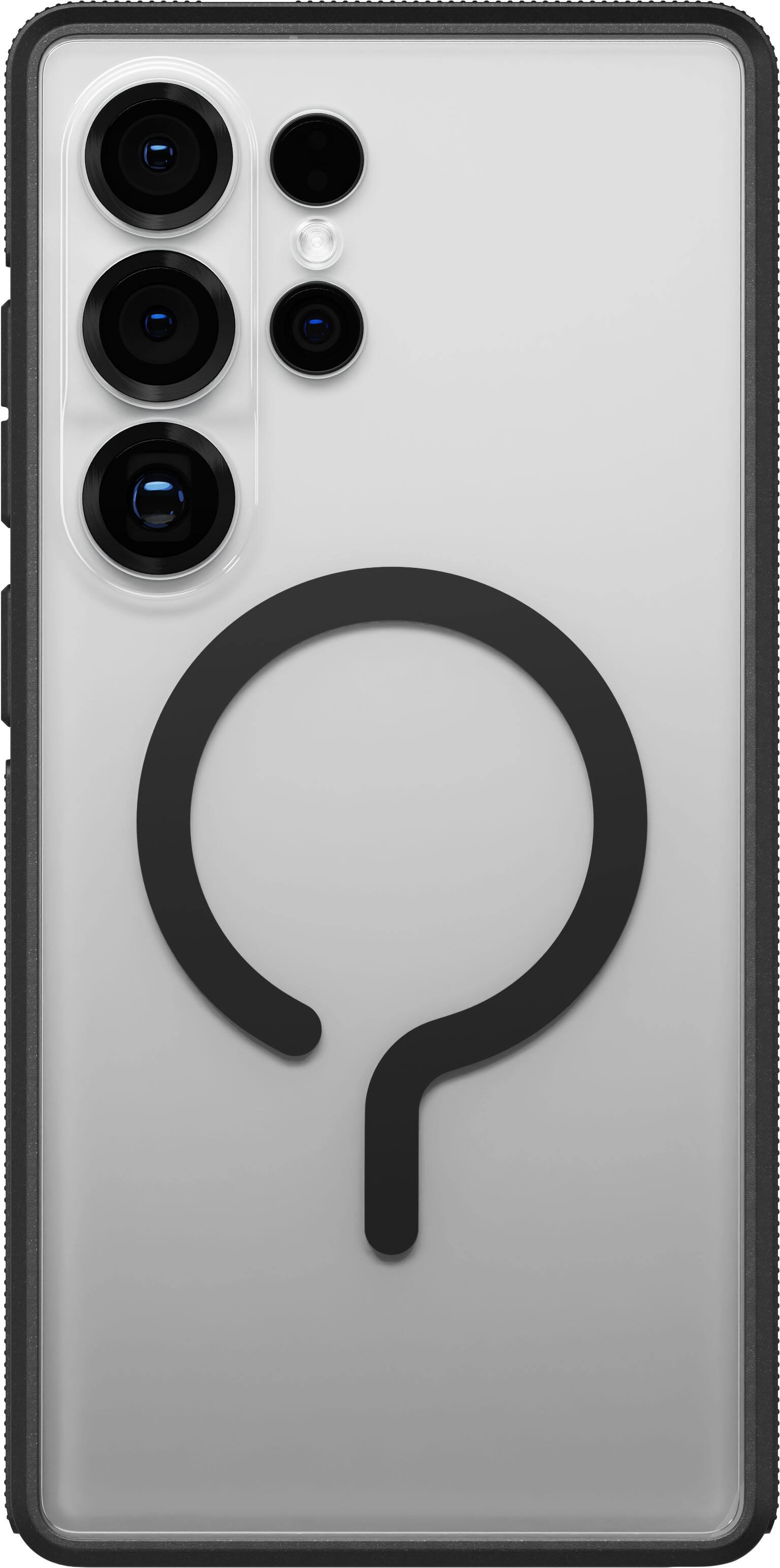 Alt View 1. dbrand - Ghost Case with Magnets for Samsung Galaxy S25 Ultra - Clear.