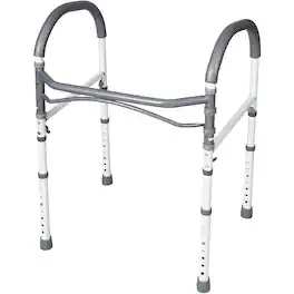 Carex - Bathroom Safety Rail - White
