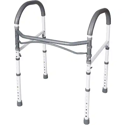Alt View 11. Carex - Bathroom Safety Rail - White.