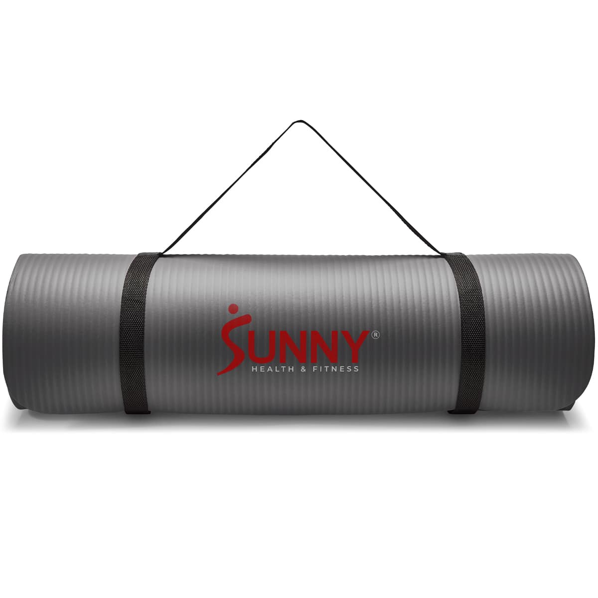 Sunny Health & Fitness - Premium 1/2-Inch Extra Thick Exercise Yoga Mat - Gray price history on PriceWatchPro