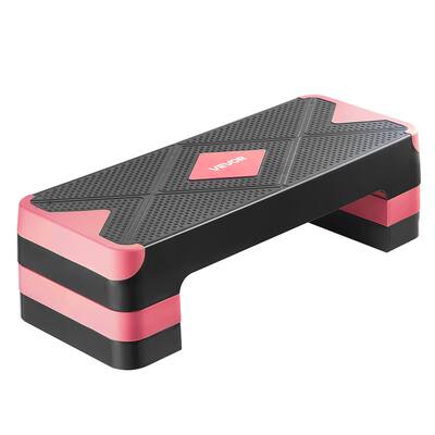 KM-Fit Fitness Stepper | Stepplank Aerobic voor Thuis | Step-Bench 2-Voudig in Hoogte Verstelbaar | Belastbaarheid Tot 200 kg | Gymnastiek Home Stepper Met Antislipmat KM-Fit Fitness Stepper | Stepplank Aerobic voor Thuis | Step-Bench 2-Voudig in Hoogte Verstelbaar | Belastbaarheid Tot 200 kg | Gymnastiek Home Stepper Met Antislipmat