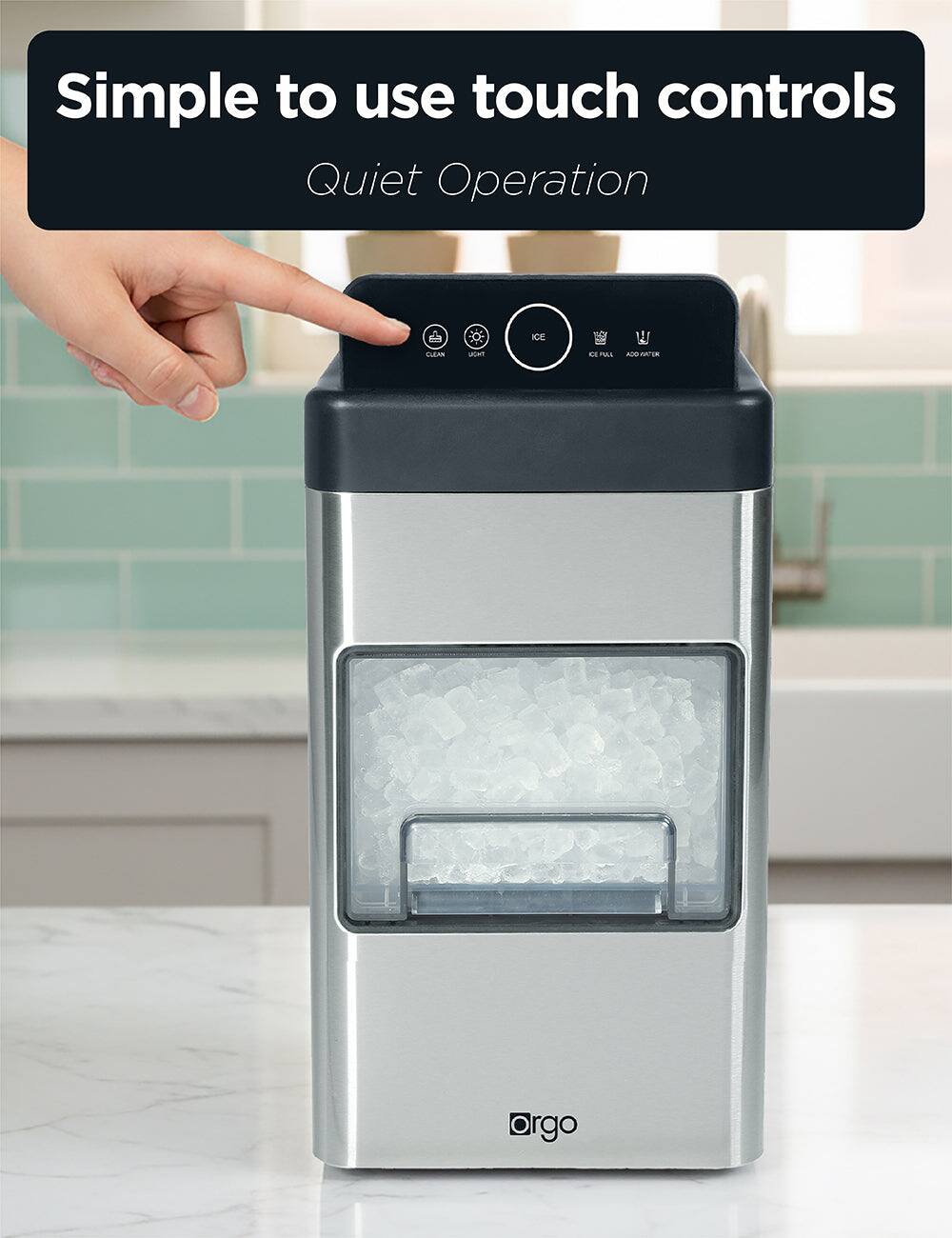Simple to use touch controls  
Quiet Operation  
ICE CLEAN  
sum L PMS M/ rgo