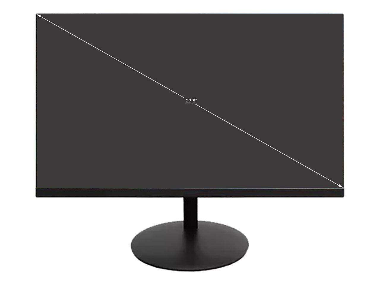 Alt View 1. Planar - PLANAR 24" (23.8" Viewable) 75 Hz FHD Monitor 6 ms D-Sub, HDMI Flat Panel PLN2400.