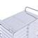 Alt View 7. Gymax - Gymax Office Rolling Cart 12 Storage Drawer Studio Organizer Bins Scrapbook Paper Macaron - Clear.