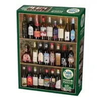 Outset Media - Outset Media: Cobble Hill Puzzle: Wine Alphabet - 1000 pcs - Front_Zoom