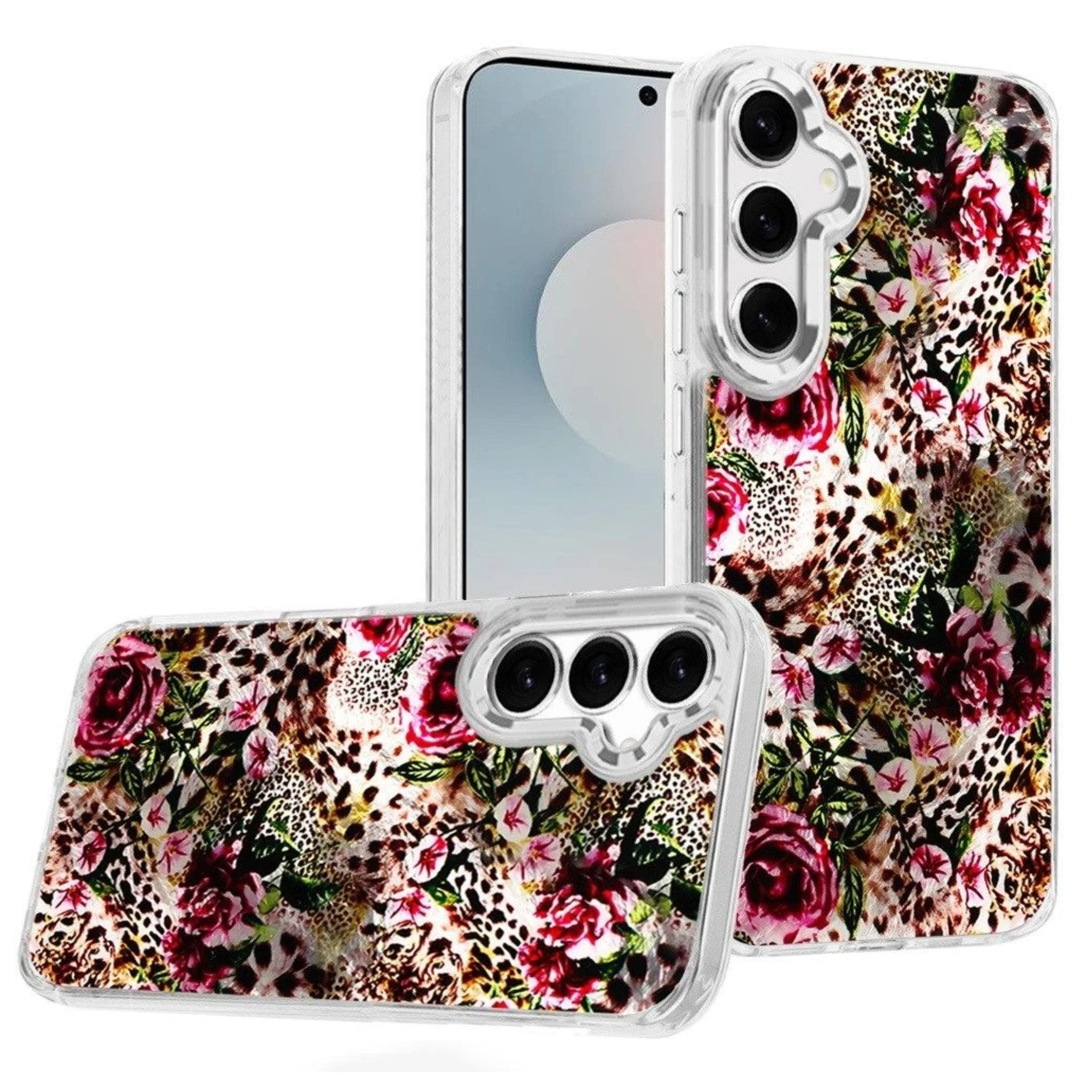 Kitcheniva - Cute In Mold Design With Metallic Buttons Plus Tempered Glass For Samsung S25 FE 1 - Multicolor price history on PriceWatchPro