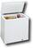 Angle Standard. Frigidaire - 7 Cu. Ft. Chest Freezer - White.