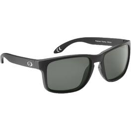 Flying Fisherman - Lagoon Floating Sunglasses - Matte Black/Smoke
