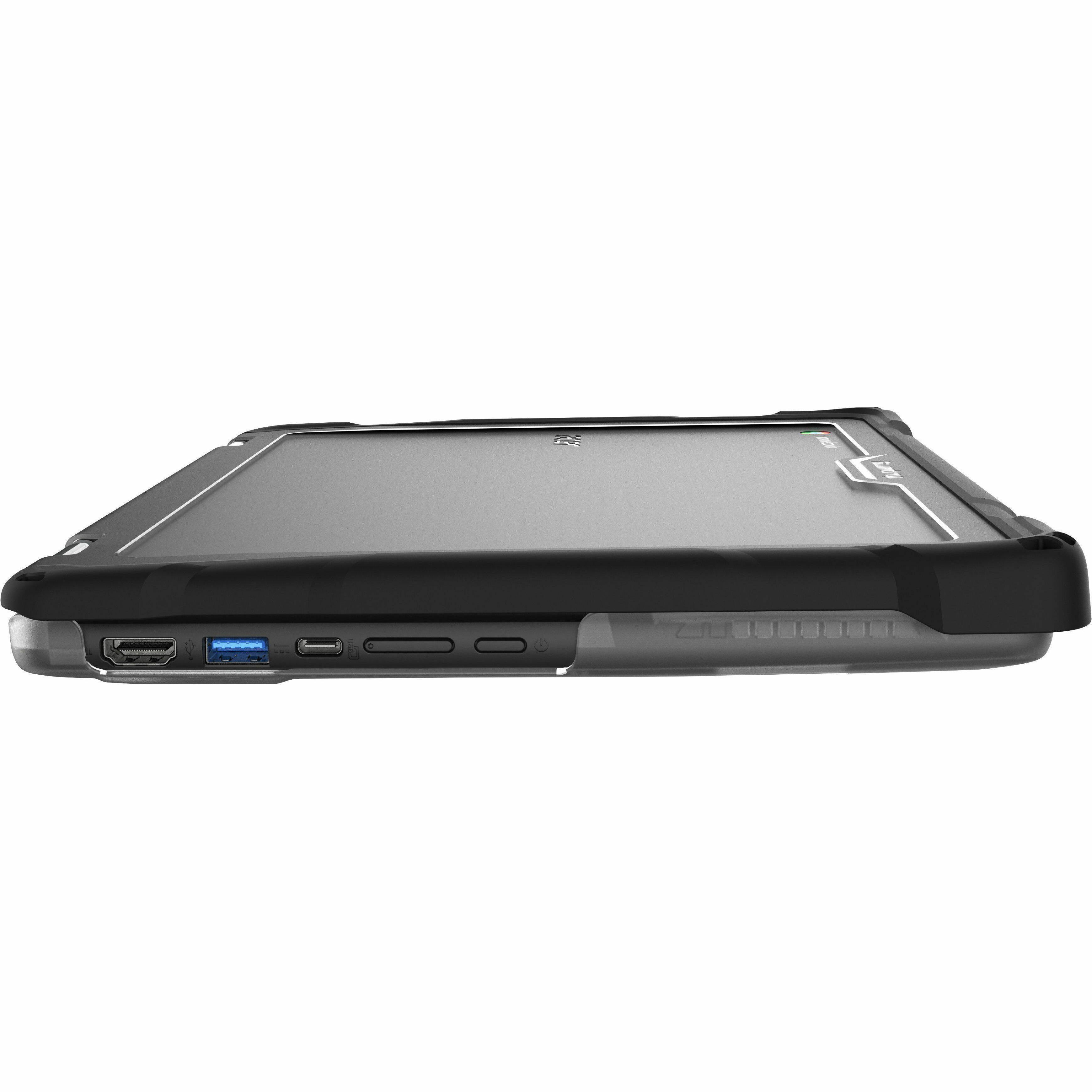 Alt View 5. Gumdrop - Gumdrop SlimTech for Dell Pro 13 Plus (2-in-1) - For Dell Notebook - Textured Grip - Transparent - Bump Resistant, Drop - Transparent.