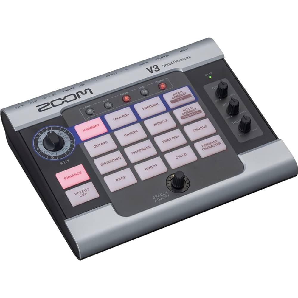 Zoom V3 (真新しい) Zoom V3 Multi Effects Vocal Processor ZV3 - Best Buy