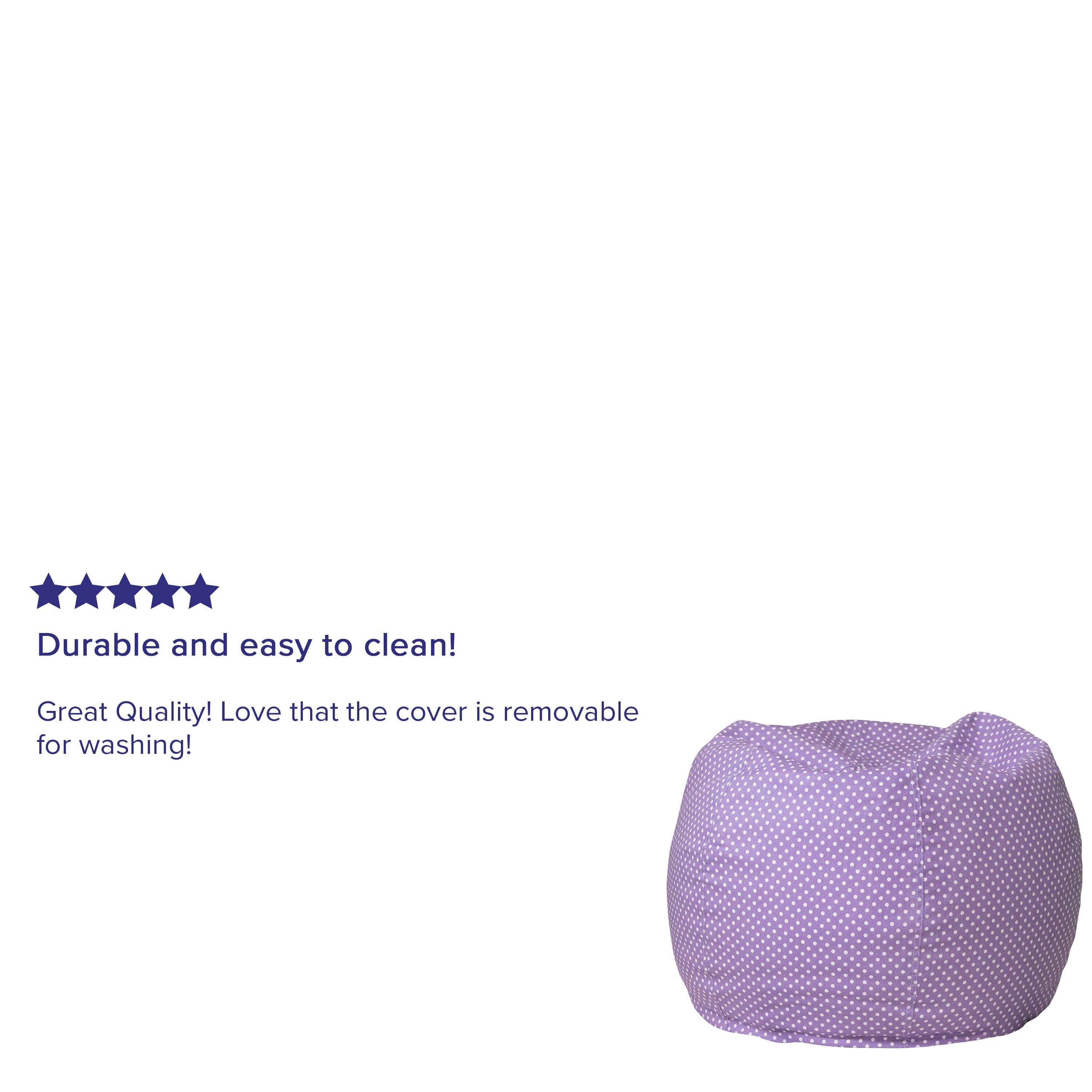 Durable and easy to clean!  
Great Quality! Love that the cover is removable for washing!
