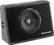 Angle. KICKER - TCompS10 10" Single-Voice-Coil 4-Ohm Subwoofer with Enclosure - Black.